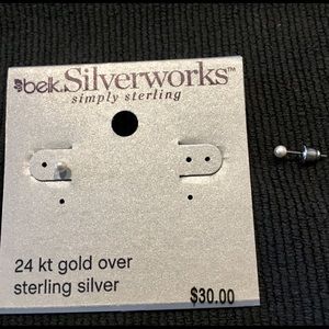 Fresh Water Tiny Pearl Stud Earrings